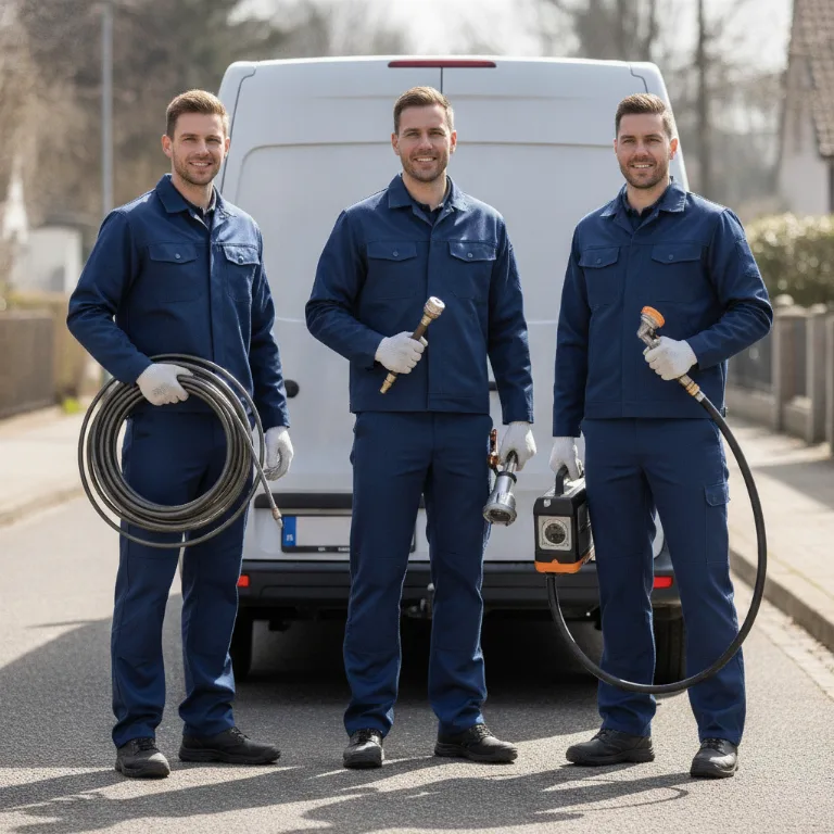 Rohrreinigung Team in Zug